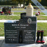 Gum Boot Headstone