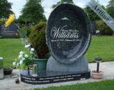 Paua Headstone