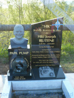 Carved Granite Headstone