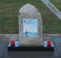 New Zealand Rock Headstone